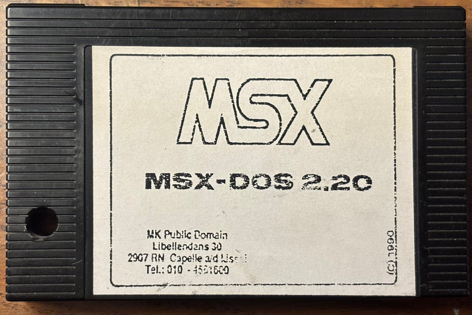 MK Public Domain MSX-DOS 2.20 Cartridge, Computers en Software, Ophalen of Verzenden