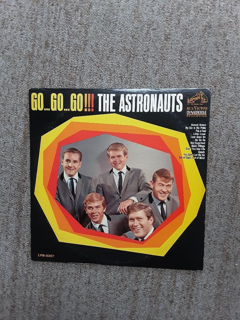 vinyl lp The Astronauts go..go..go!!, Gebruikt, Originele persing, Ophalen of Verzenden, Rock-'n-Roll