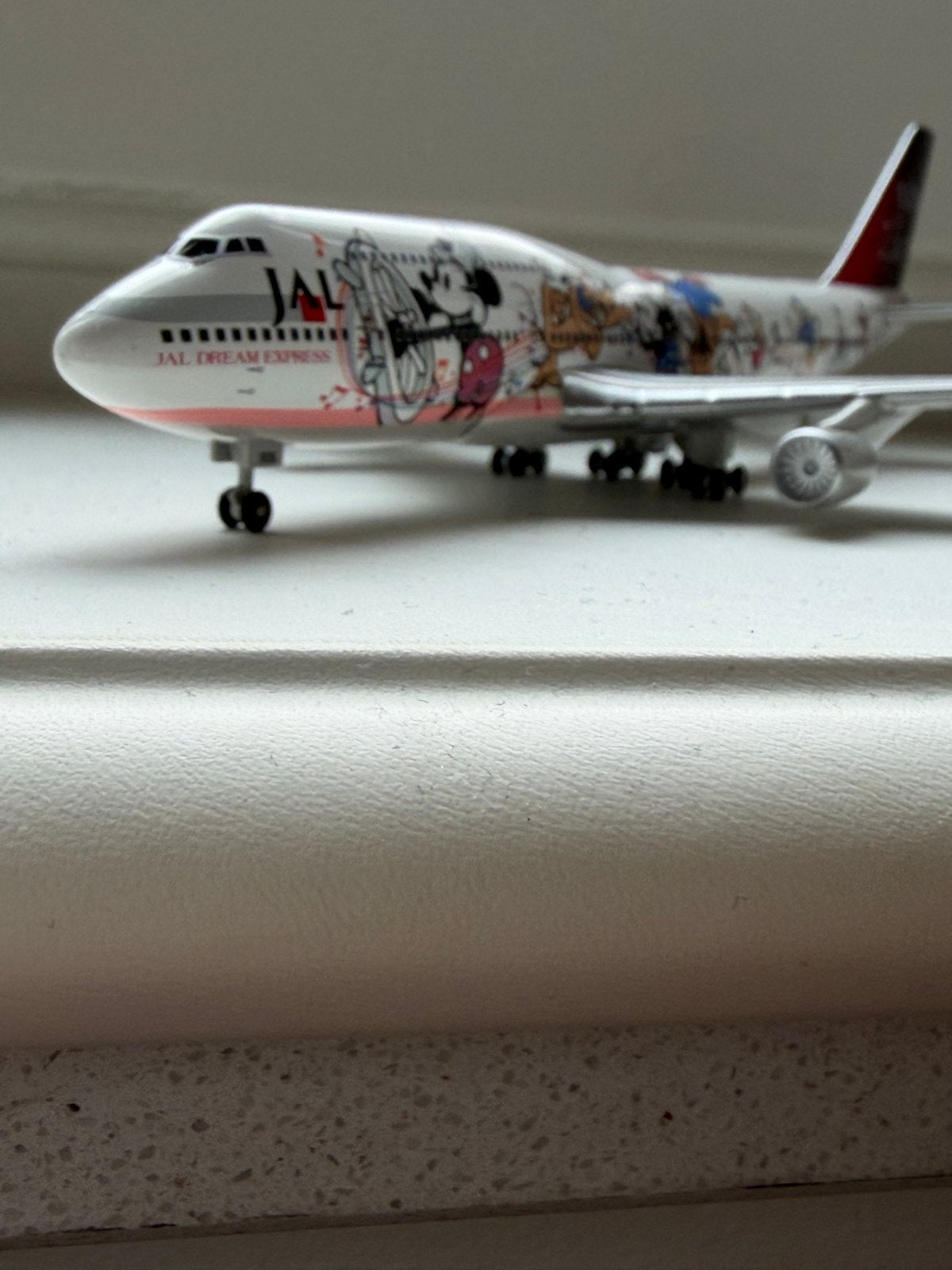 JAL Dream Express Boeing 747 - Disney 50th Anniversary, Overige merken, 1:200 of kleiner, Ophalen of Verzenden, Zo goed als nieuw