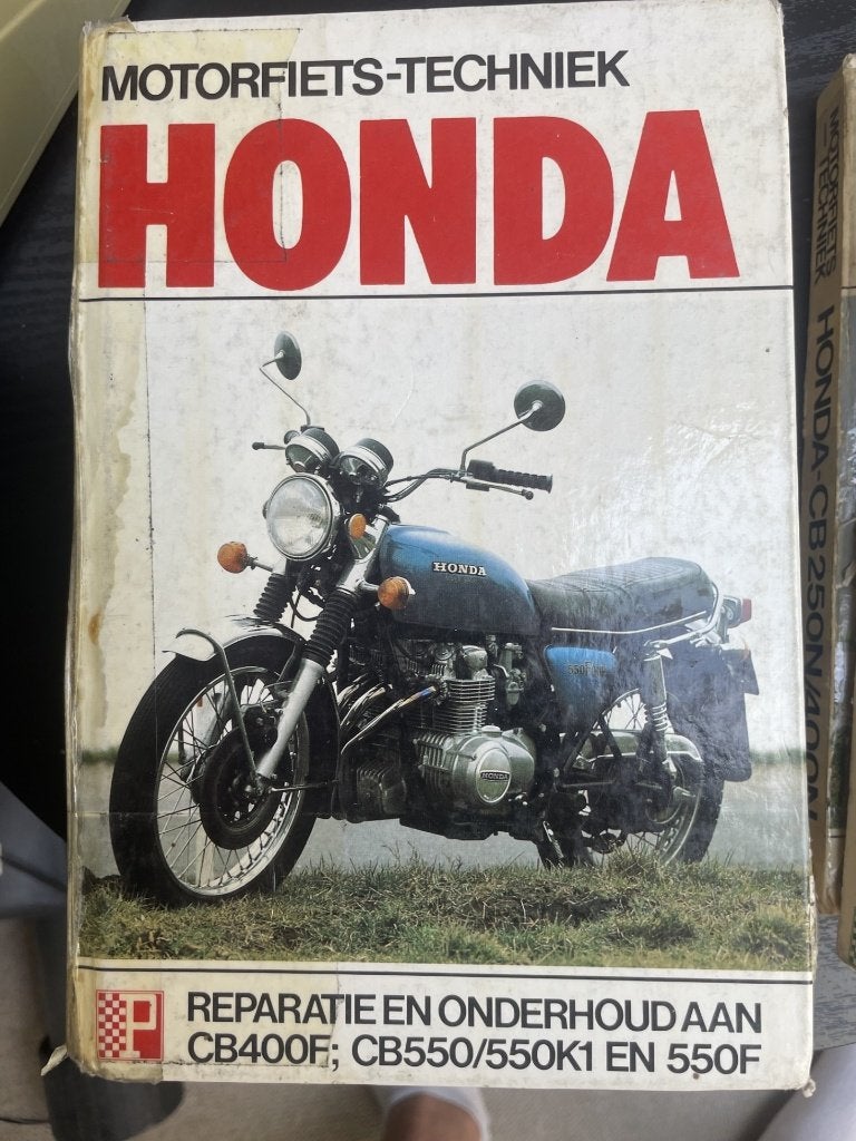 werkplaatshandboek HONDA CB400F & CB550F en K; 9,95 euro, Ophalen of Verzenden, Honda