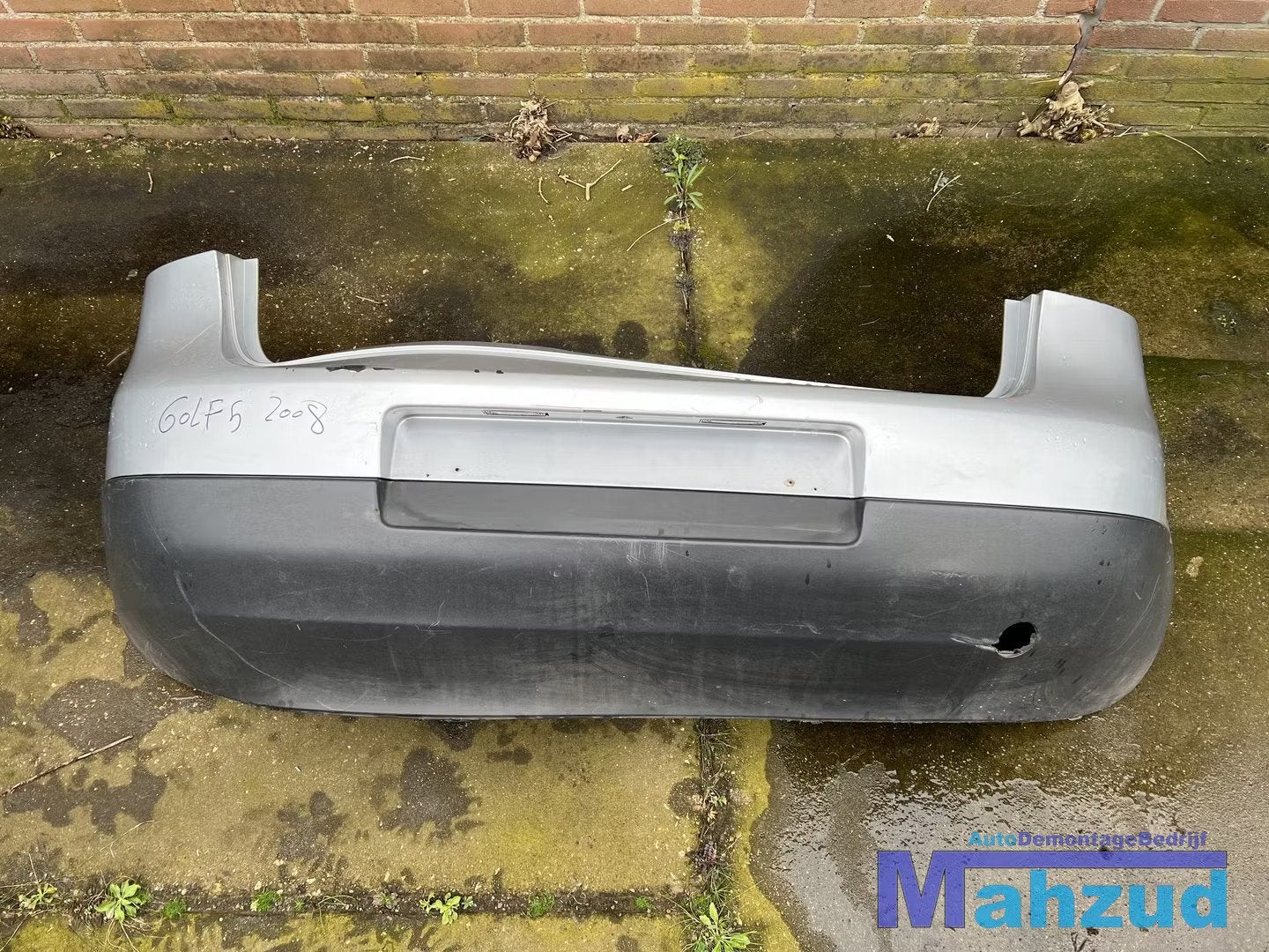 VW GOLF 5 LA7W ZILVER Achterbumper bumper achter 2003-2009, Gebruikt, Volkswagen, Volkswagen AG, Achter