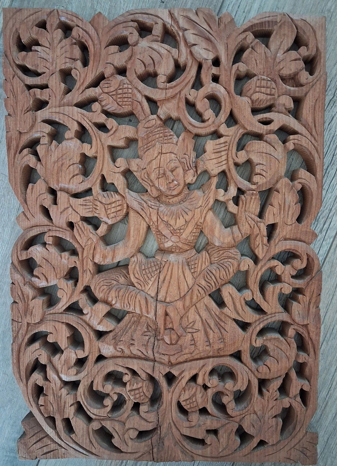 Houtsnijwerk/Paneel/Bali, Ophalen of Verzenden