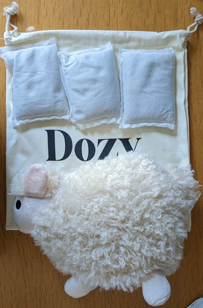 Verzwaringsknuffel | Schaap | Aanpasbaar Gewicht | 1,5kg, Kinderen en Baby's, Overige merken, Nieuw, Middelgroot (20 tot 80 cm)