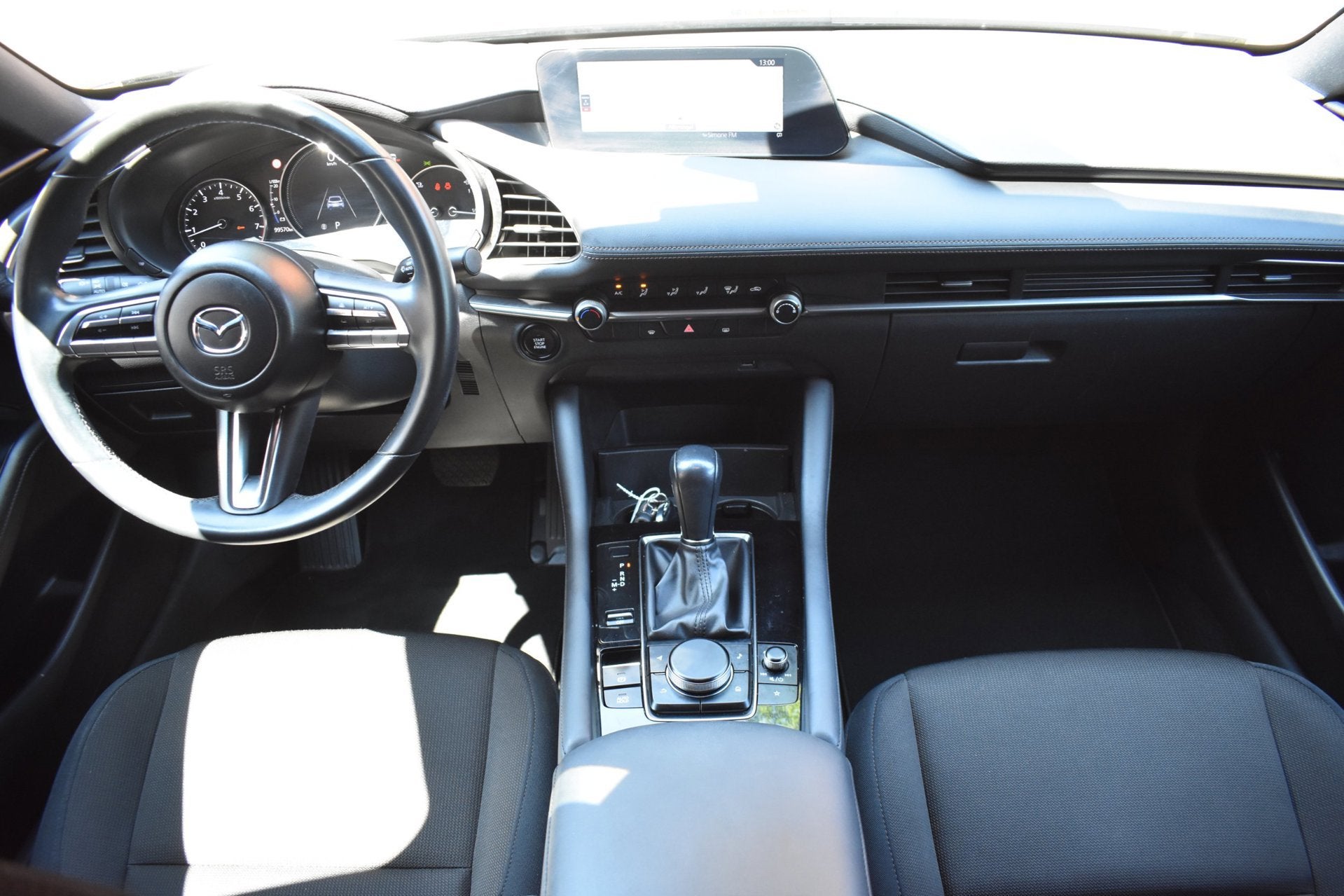 Mazda 3 2.0 e-SkyActiv-G M Hybrid 122 '20 Navi Airco Inruil, 1998 cc, Stof, Gebruikt, 4 cilinders
