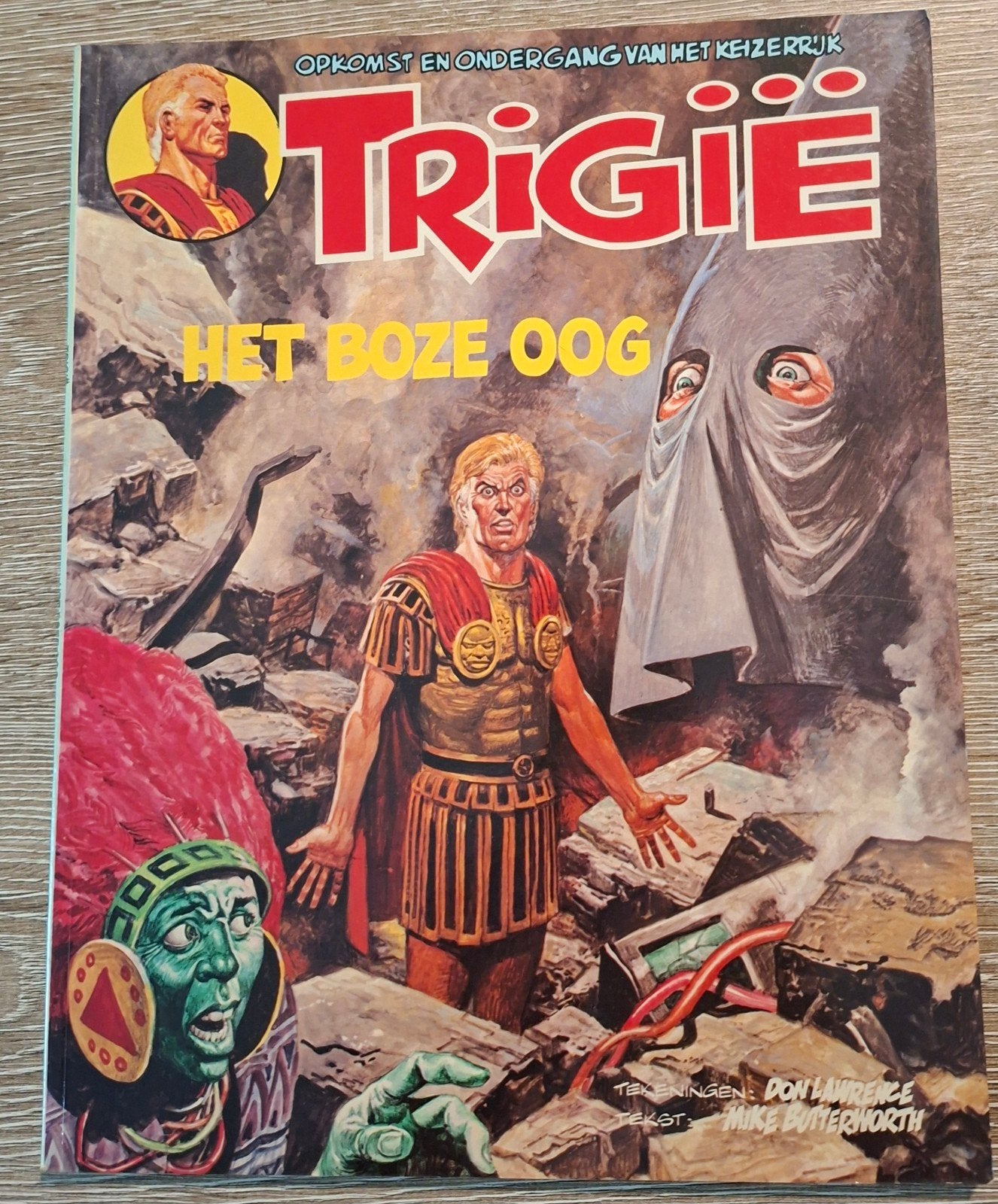 Trigië, Eén stripboek, Ophalen of Verzenden, Gelezen