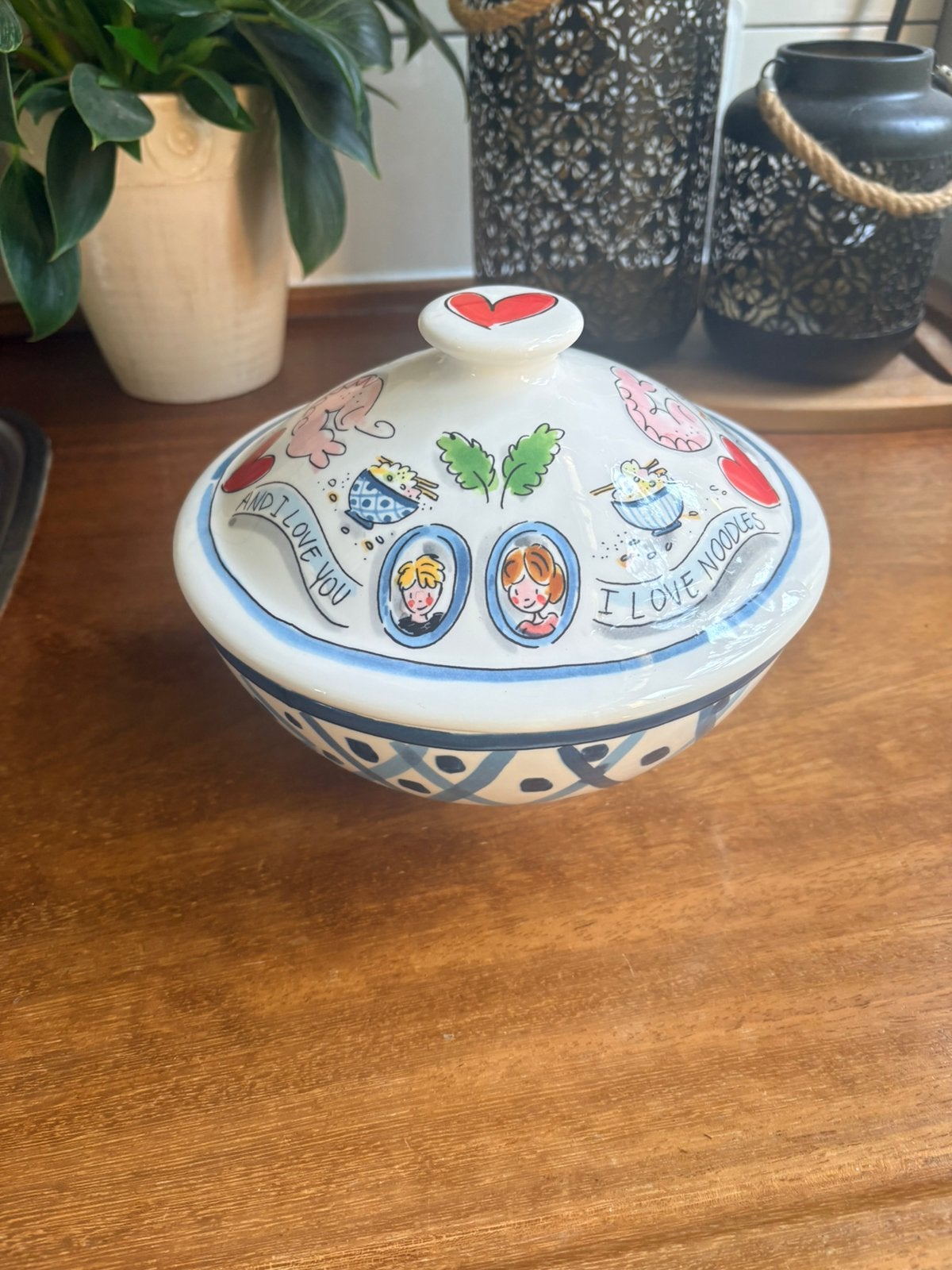 Blond Amsterdam - serveerschaal ‘From Asia with Love’, Huis en Inrichting, Keuken | Servies, Ophalen of Verzenden, Aardewerk, Schaal of Schalen