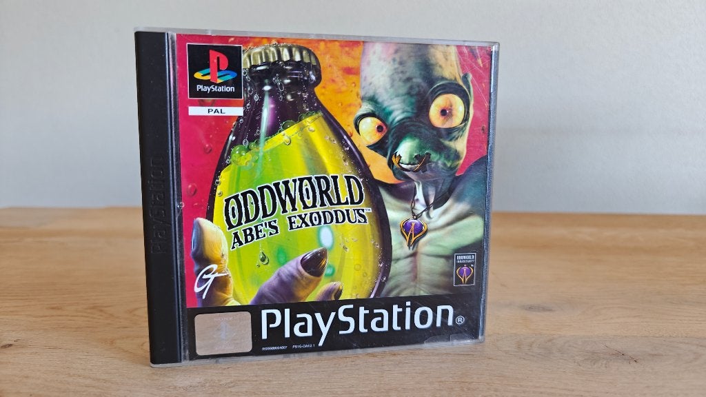 Oddworld - Abe's Exodus - PS1, Gebruikt, 1 speler, Vanaf 3 jaar, Ophalen