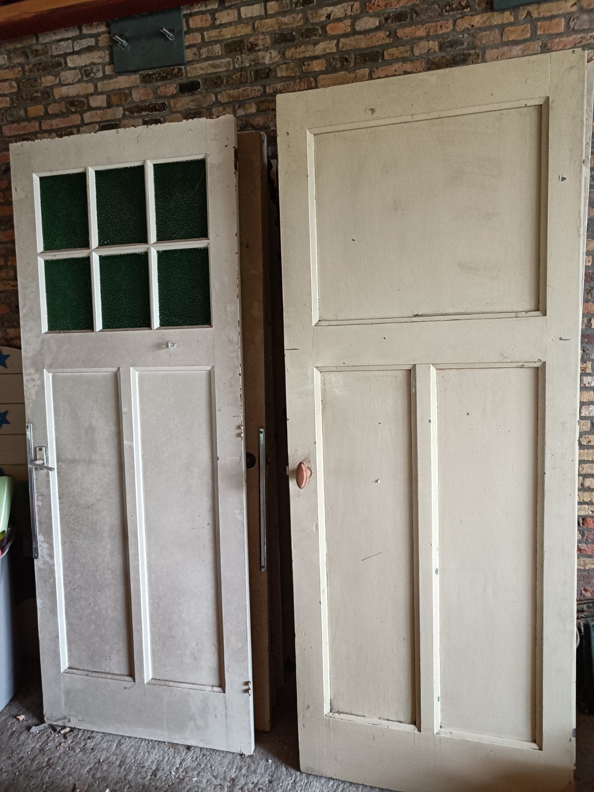 Oude boerderij deuren, Doe-het-zelf en Verbouw, Deuren en Horren, Ophalen, Gebruikt, Binnendeur, Glas