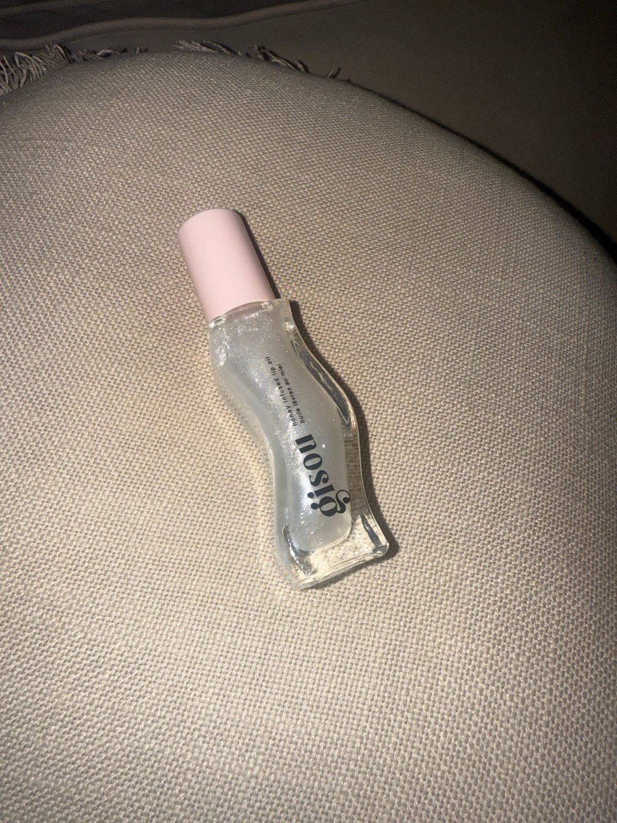 Gisou Lip Oil Coconut Frost, Ophalen of Verzenden, Zo goed als nieuw, Overige typen
