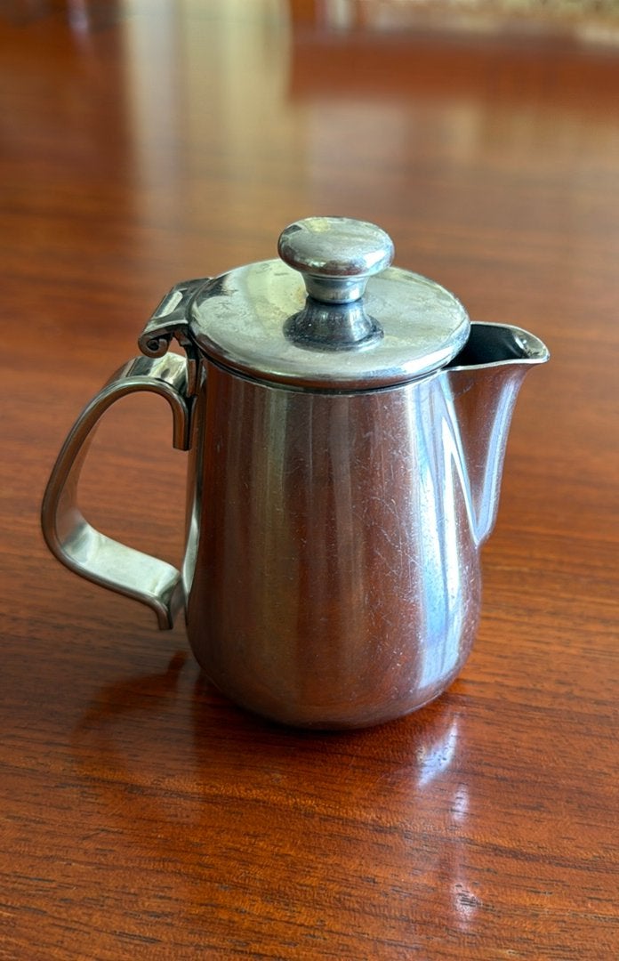 Alessi melkkannetje, Overige typen, Zilver, Ophalen of Verzenden, Zo goed als nieuw