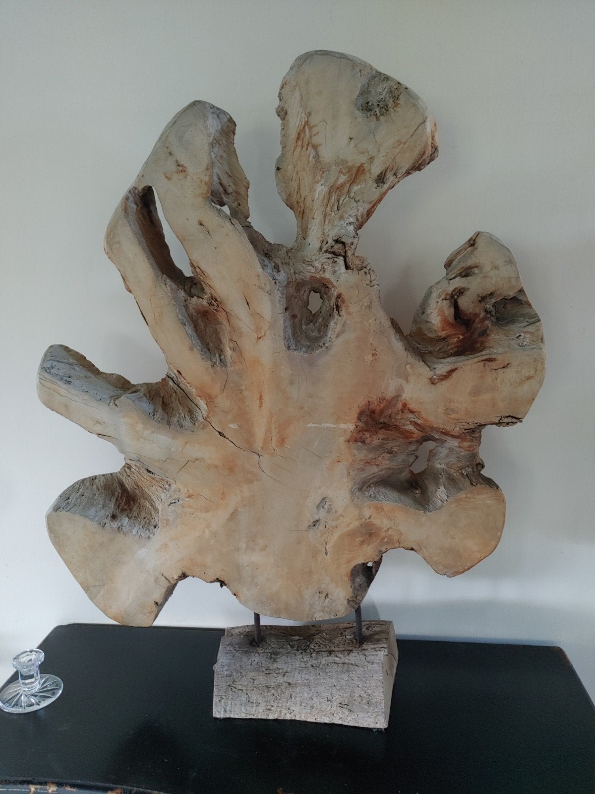 giga grote boomschijf op standaard, Ophalen, Zo goed als nieuw, Hout