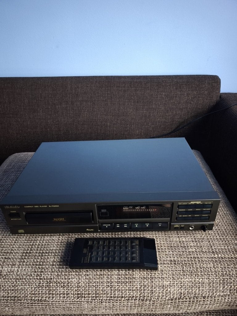 Technics SL-PG200A CD-speler met afstandsbediening, Ophalen of Verzenden, Gebruikt, Cd-speler, Overige merken