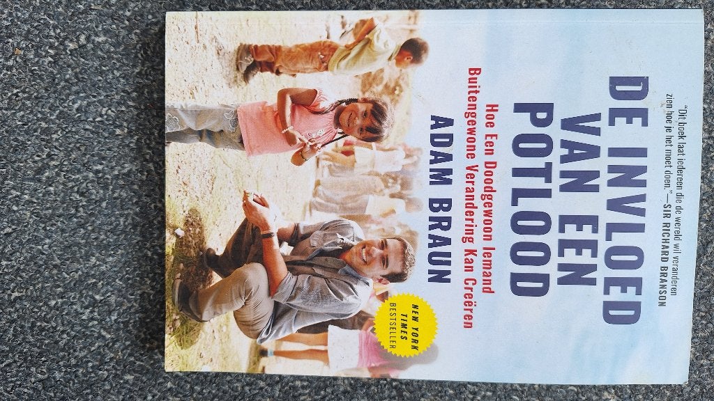 Boek: de invloed van een potlood, Ophalen, Nieuw, Adam Braun