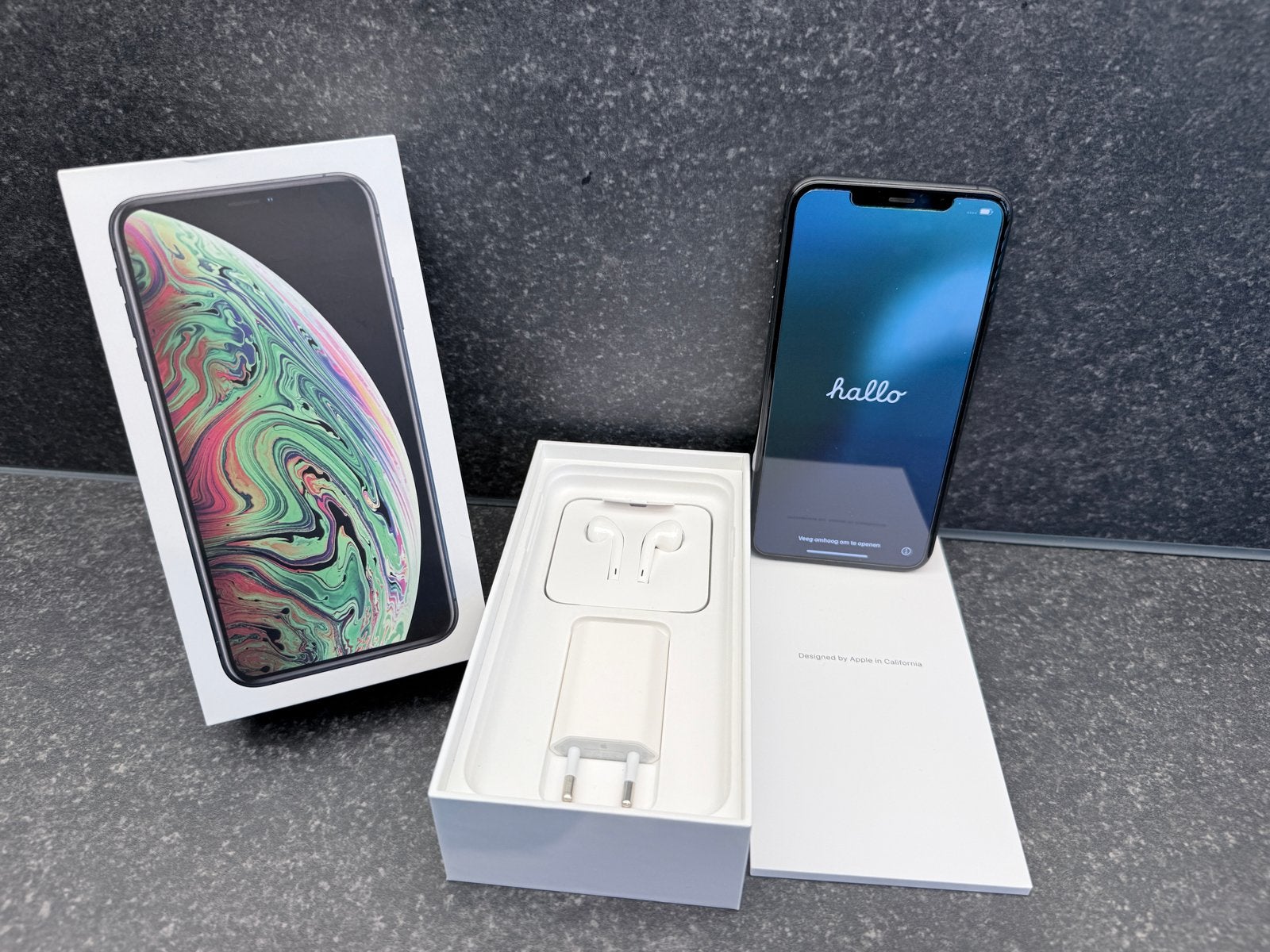 Apple iPhone XS Max 256GB Space Gray, Telecommunicatie, Mobiele telefoons | Apple iPhone, Zonder simlock, Grijs, Zonder abonnement