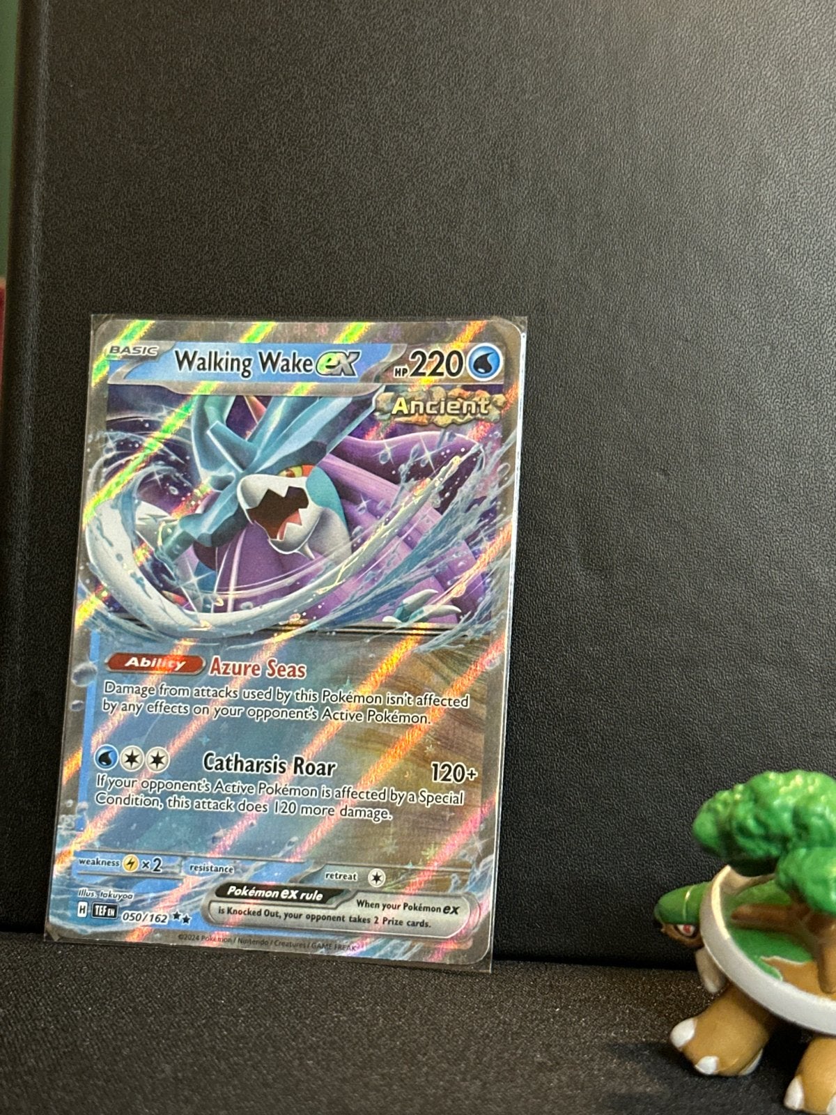 Walking Wake ex 050/162 Ancient Ultra Rare Temporal Forces, Ophalen of Verzenden, Zo goed als nieuw, Losse kaart, Foil