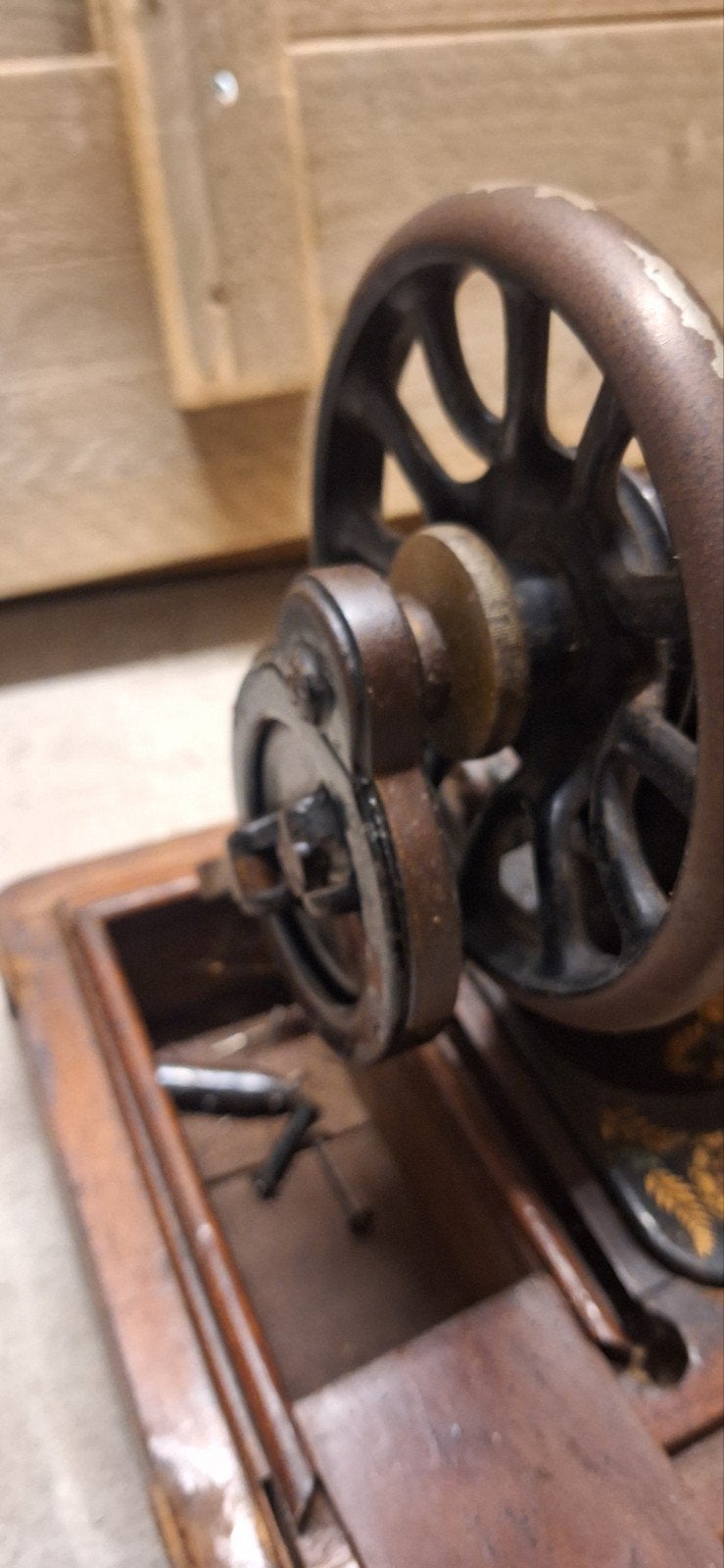 Antieke Singer naaimachine, Ophalen of Verzenden