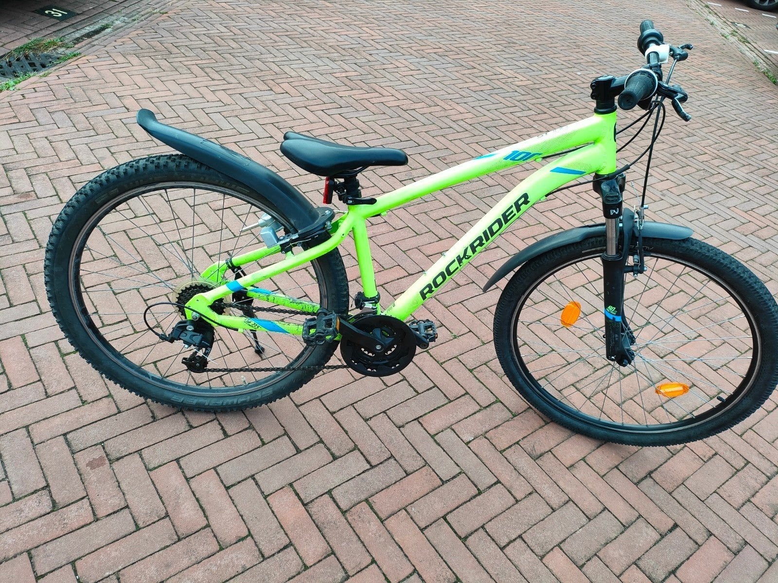 jongens fiets rockrider 27,5 inch met 21 speed en ATB, 26 inch of meer, Versnellingen, Ophalen of Verzenden, Zo goed als nieuw