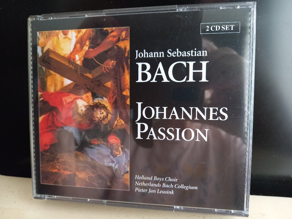 Bach J.S. - Johannes Passion - Neth. Bach Collegium /Leusink, Ophalen of Verzenden, Modernisme tot heden, Zo goed als nieuw, Overige typen