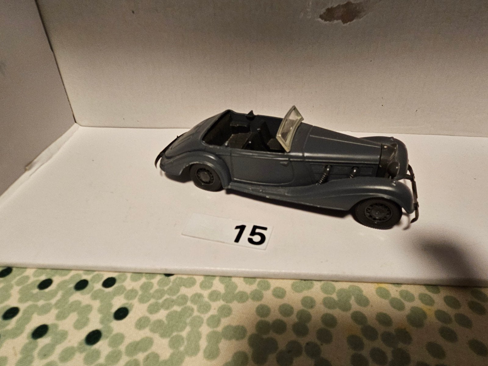 militaire Mercedes 540 K WWII  solido grijs, Ophalen of Verzenden, Landmacht, Duitsland