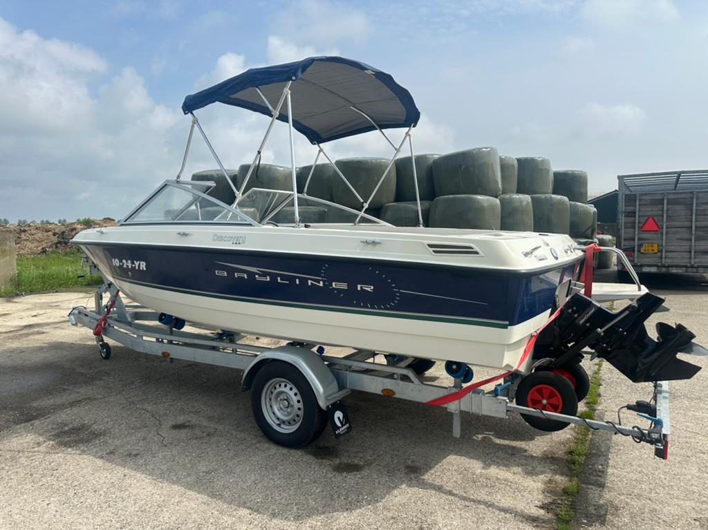 Bayliner Discovery 195 2008 MerCruiser 3.0 incl trailer, Ophalen of Verzenden, Zo goed als nieuw, Bayliner