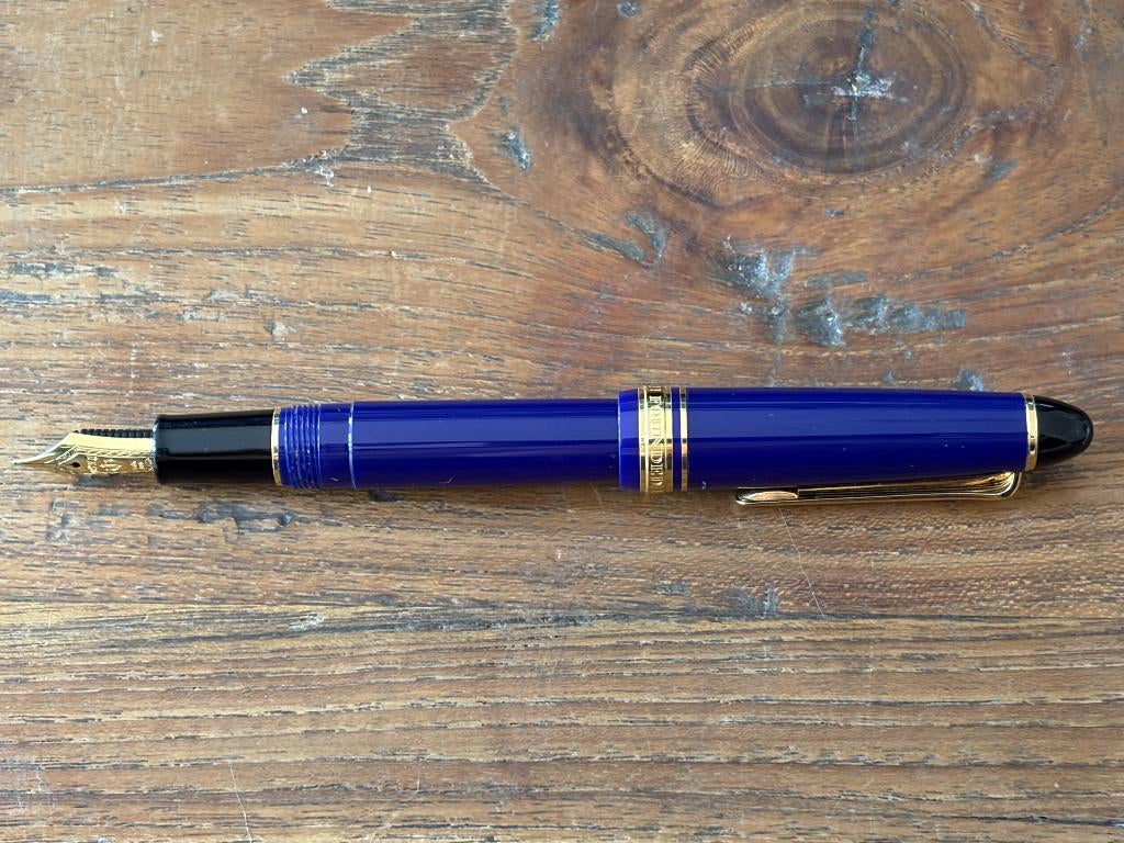 Sailor 1911 Profit Light Shining Blue GT 14K Vulpen, Verzenden, Zo goed als nieuw, Vulpen, Overige merken