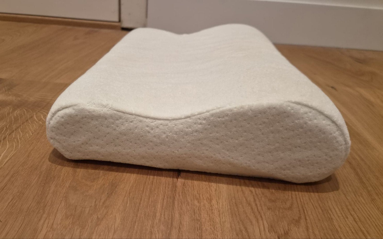 Tempur Original Medium Traagschuim Hoofdkussen 50x31x10/7cm, Eenpersoons, Wit, Ophalen of Verzenden, Zo goed als nieuw