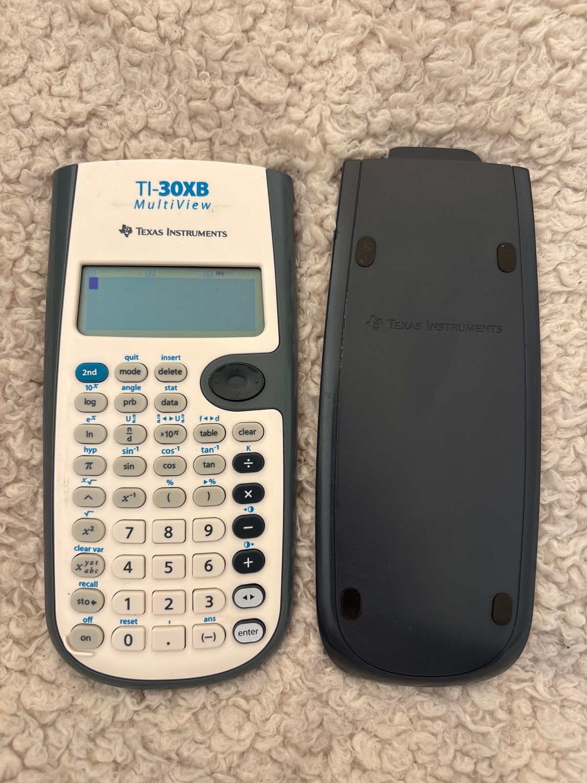 Rekenmachine Texas instruments TI-30XB, Ophalen of Verzenden, Grafische rekenmachine, Gebruikt