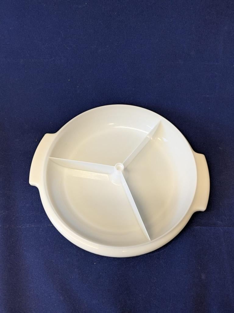 Tupperware serveerschaaltje met deksel., Huis en Inrichting, Keuken | Tupperware, Ophalen, Gebruikt, Schaal