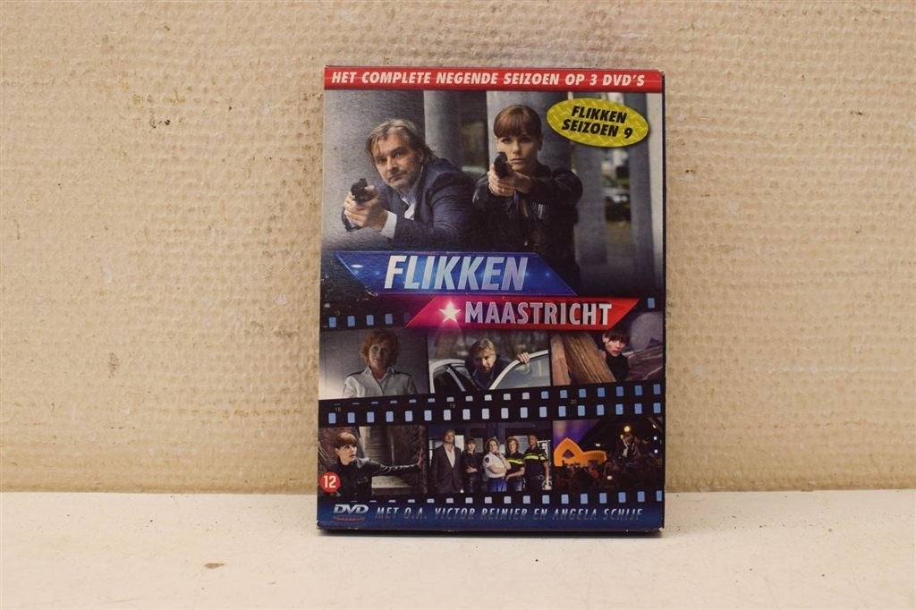 3 dvd box Flikken Maastricht seizoen 9 48385, Ophalen of Verzenden, Gebruikt