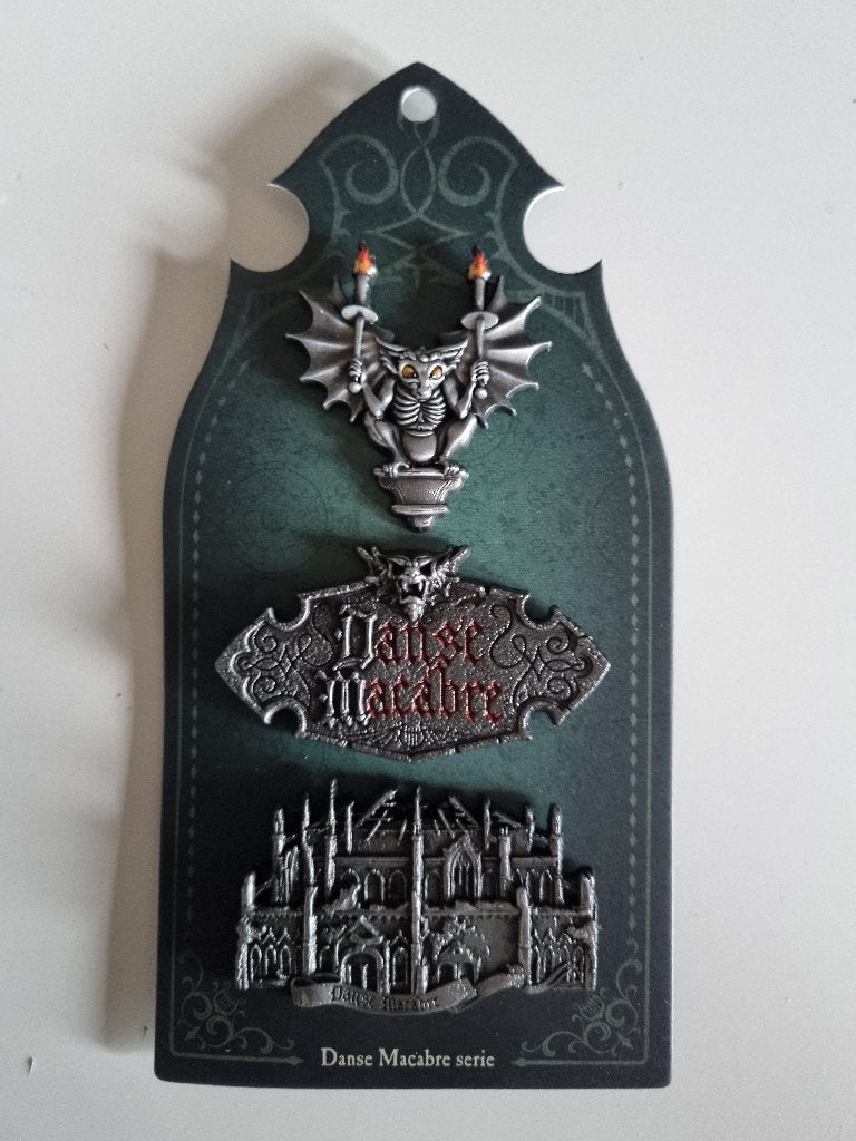 Efteling pin - Dance Macabre, Verzamelen, Ophalen of Verzenden, Nieuw, Button of Speldje