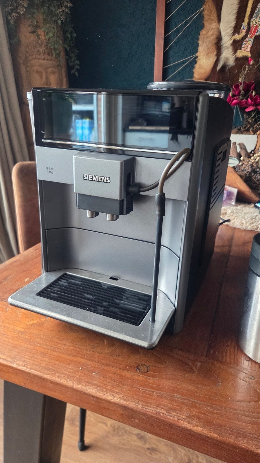 Siemens EQ.6 Plus s100 , met isoleerbeker, Ophalen, Koffiemachine, Koffiebonen