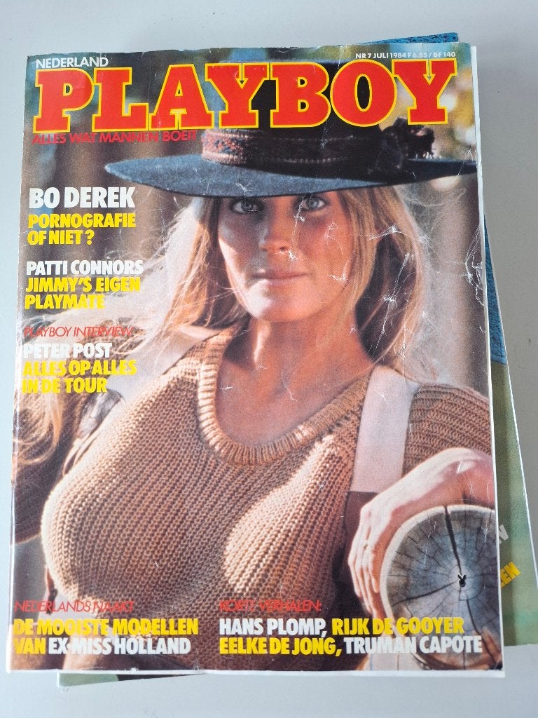 Playboy 1984 juli, Ophalen of Verzenden, Gelezen, Glossy
