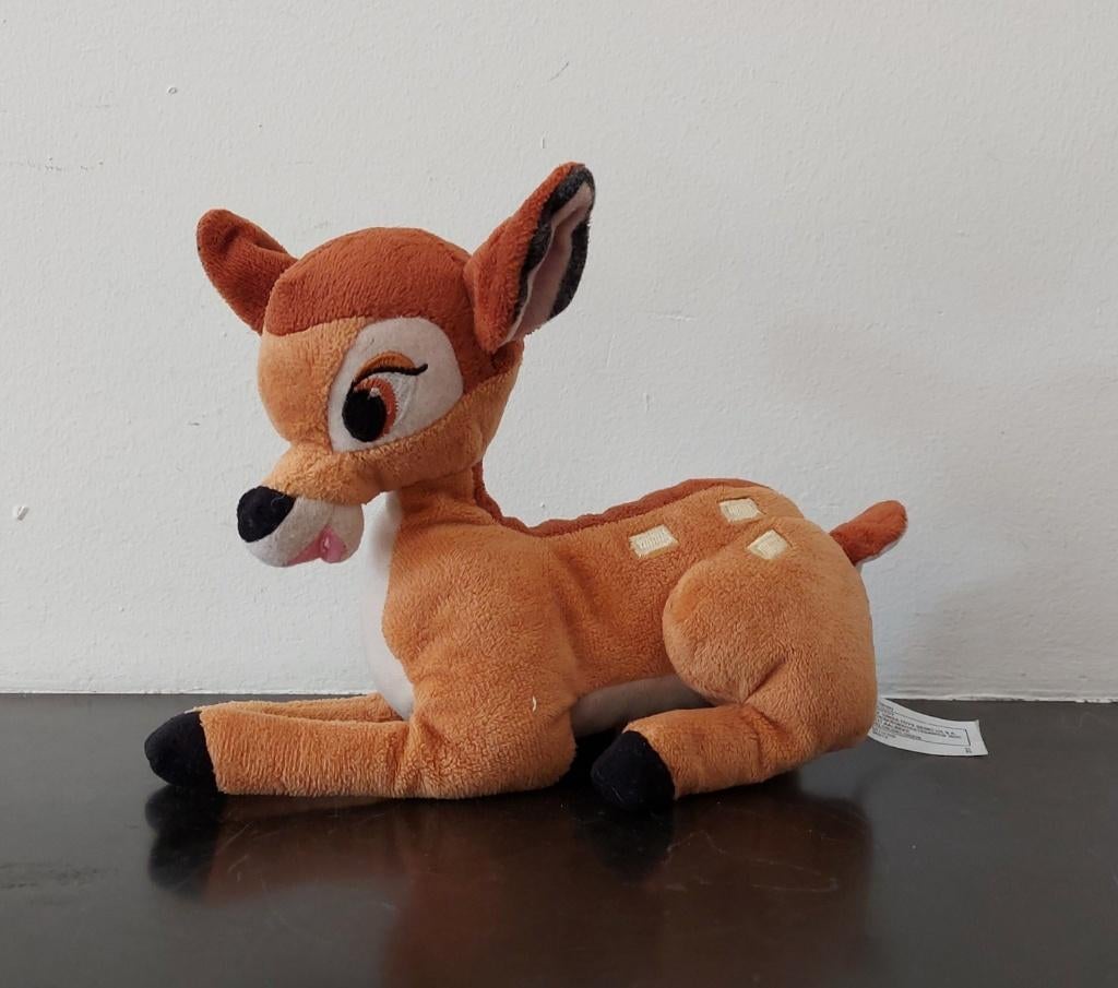 Knuffel hertje Bambi Disney, Disney, Overige typen, Ophalen of Verzenden, Zo goed als nieuw