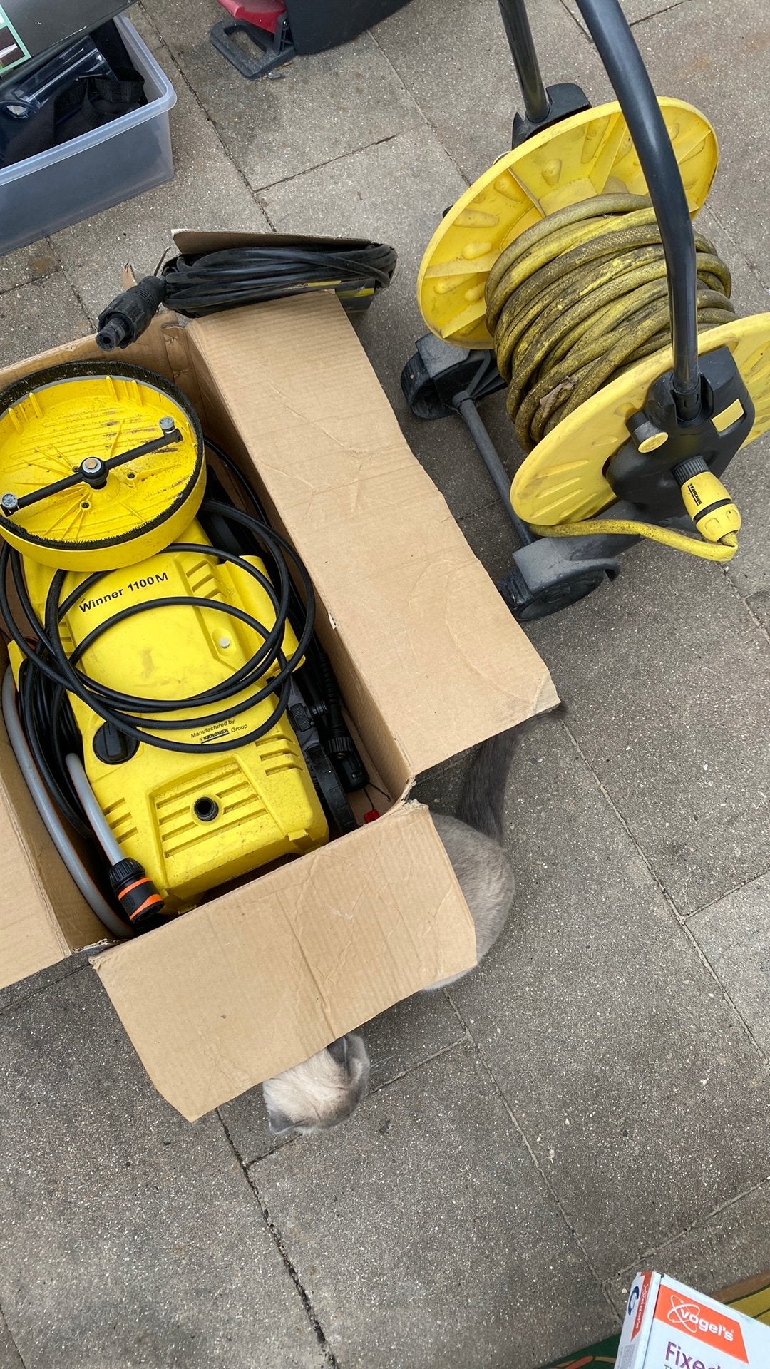 Hogedrukreiniger Winner 1100M, Tuin en Terras, Ophalen of Verzenden, Zo goed als nieuw, Elektrisch