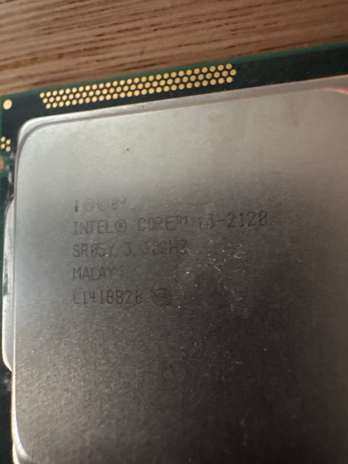 Intel Core i3-2120 SR05Y 3.30GHz Processor, Ophalen of Verzenden, Gebruikt, 2-core, 3 tot 4 Ghz