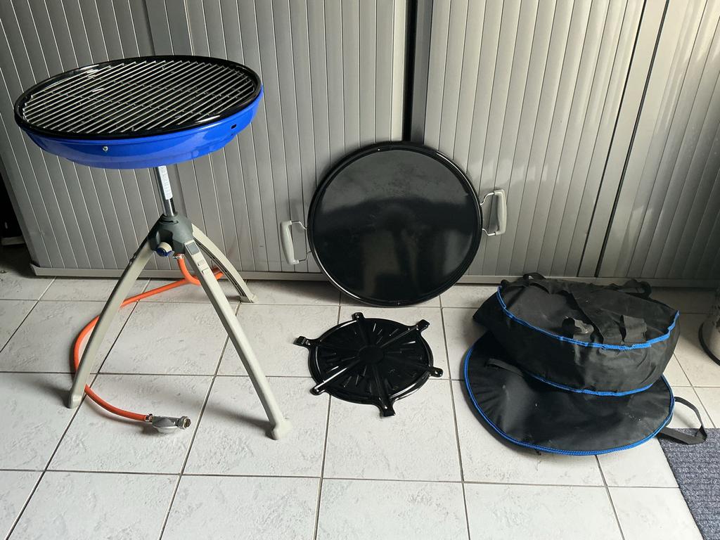 Cadac Safari Chef 2 BBQ met diverse accessoires, Ophalen of Verzenden, Gebruikt