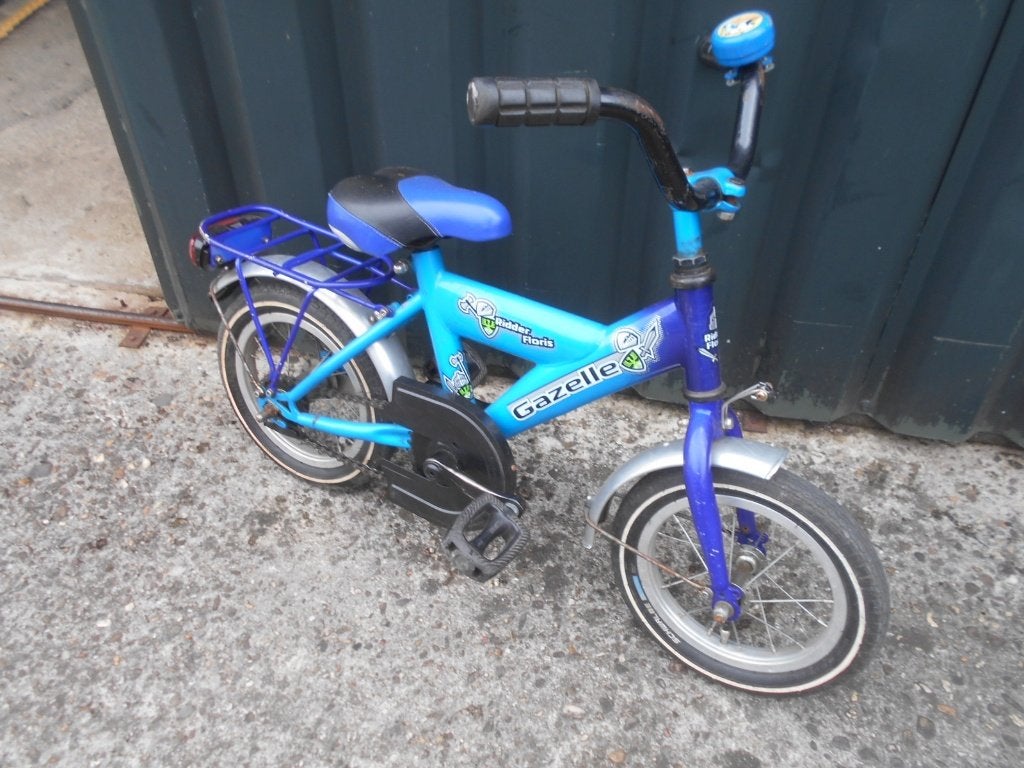 Volare jongensfietsje 14 inch, Ophalen, Gebruikt, Minder dan 16 inch, Zijwieltjes