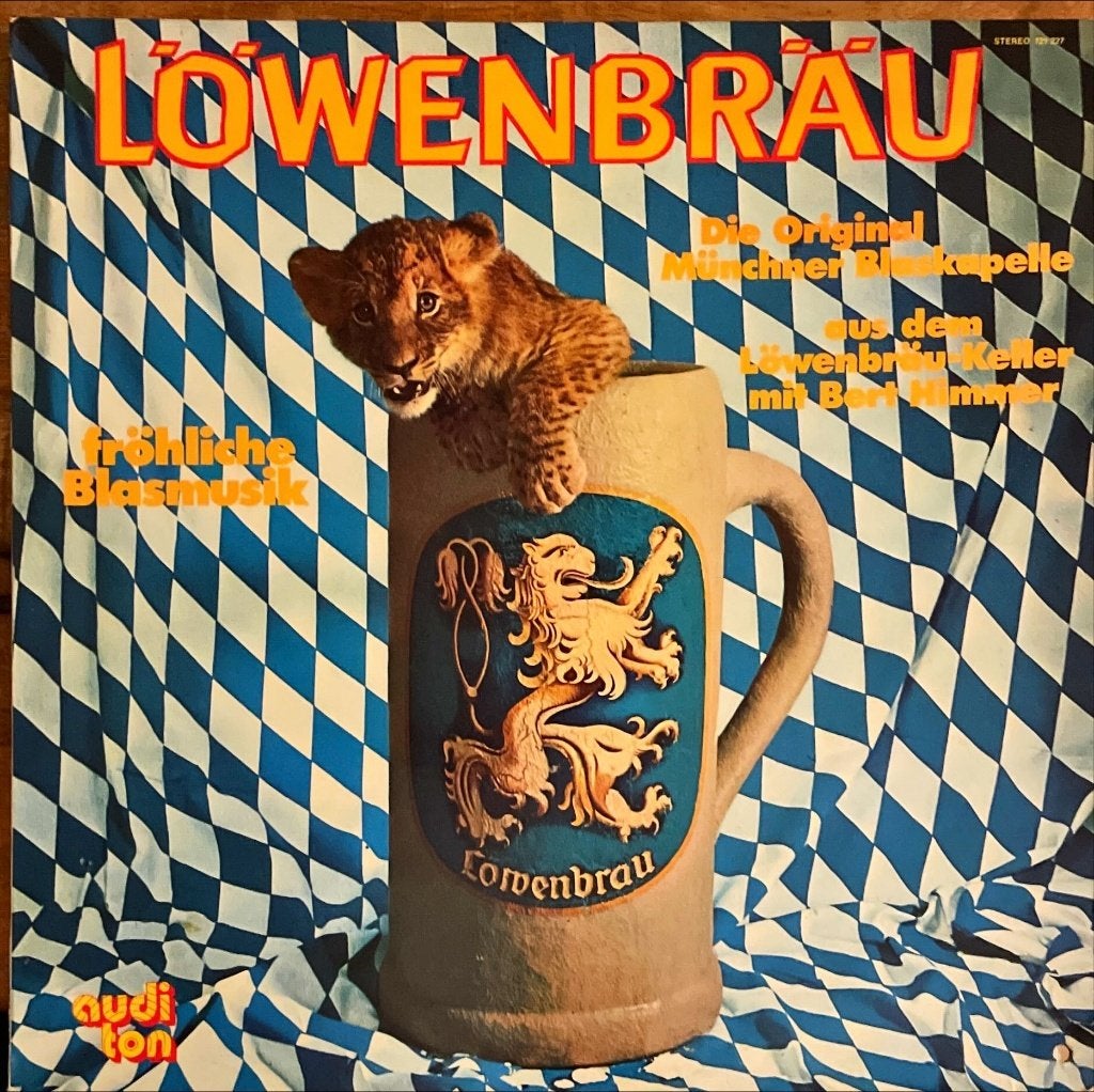 Die Original Münchner Blaskapelle – Löwenbräu, LP, Gebruikt, Traditioneel en Volksmuziek, Inclusief binnenhoes