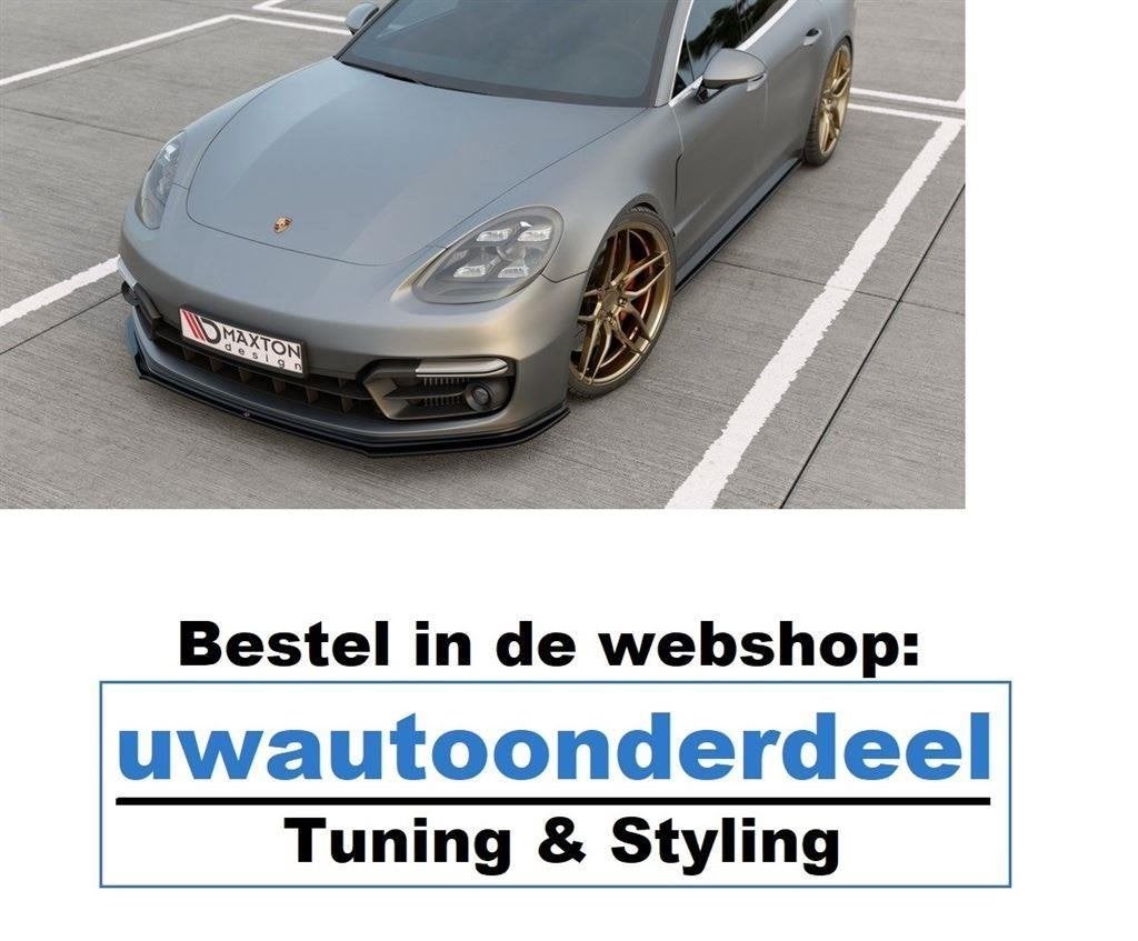 Maxton Design Porsche Panamera Turbo 971 Spoiler Lip, Verzenden, Automotive Parts, A.parts@hotmail.nl, Trasmolenlaan 12 3447 GZ Woerden