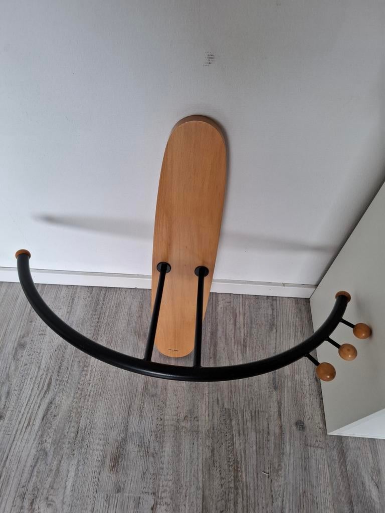 Kapstok, beuken/zwart., Huis en Inrichting, Woonaccessoires | Kapstokken, Wandkapstok, Ophalen of Verzenden, Zo goed als nieuw