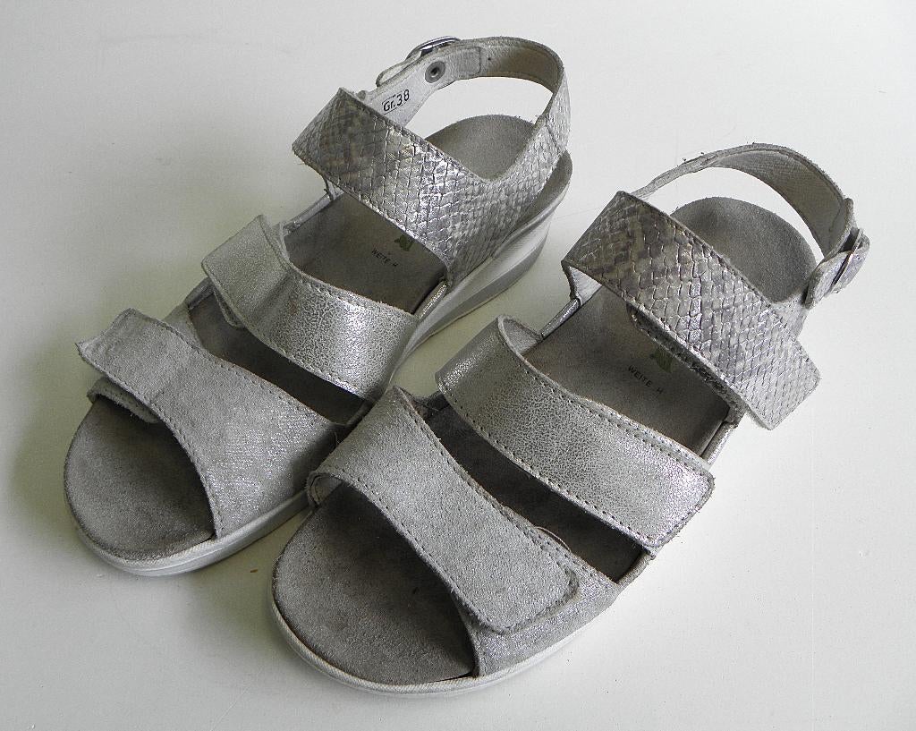 Waldlaufer sandalen maat 5 of 38 wijdte H, Waldlaufer, Grijs, Gedragen, Sandalen of Muiltjes