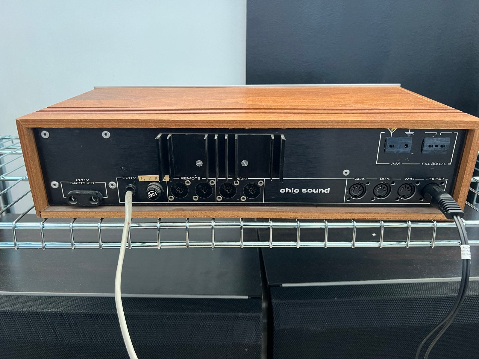 Ohio Sound UTX 145 AM-FM Receiver - Vintage Stereo, Gebruikt, Ophalen, Overige merken, Minder dan 60 watt