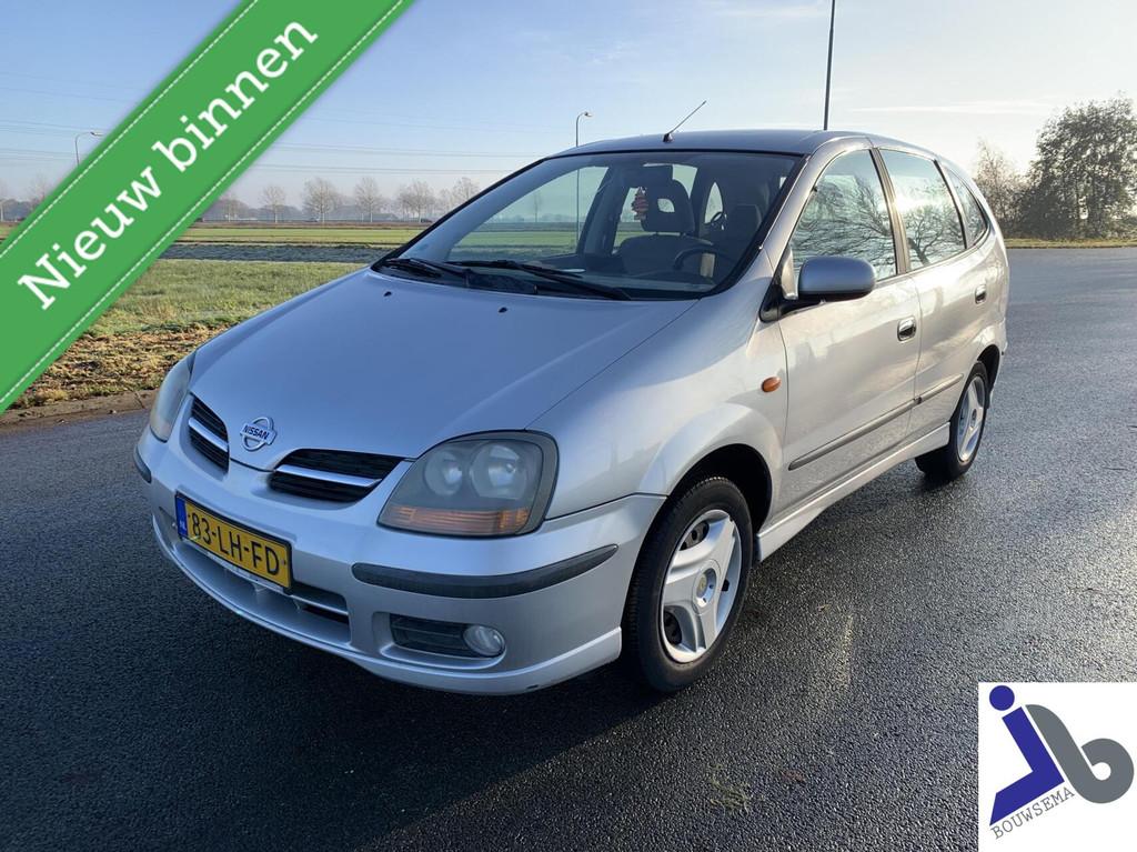Nissan Almera Tino 1.8 Airco, Navigatie,2e eigenaar inruil!, Auto's, Nissan, 1345 kg, 4 cilinders, 700 kg, Almera Tino
