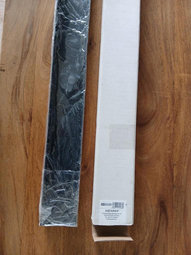 Nieuwe Aquabad SDS Black Mat profiel 80 cm, Ophalen, Minder dan 50 cm, Overige typen, Nieuw