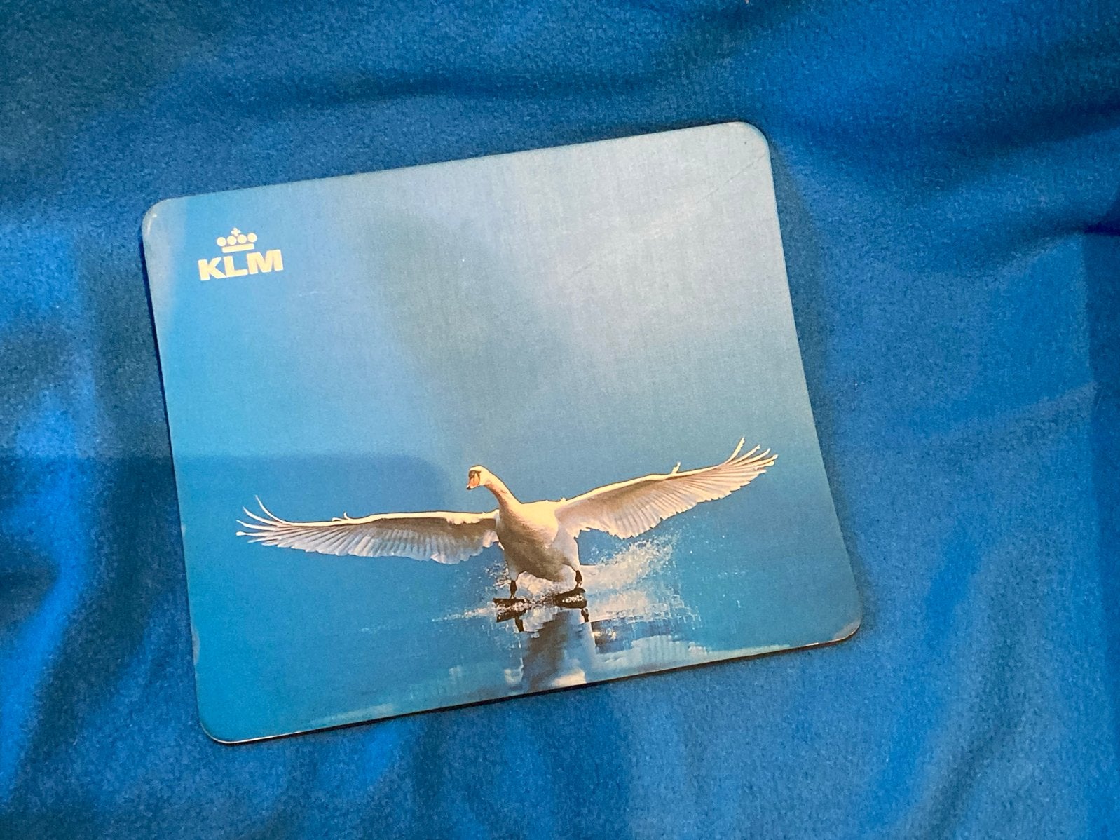 KLM Muismat met Zwaan, Verzamelen, Ophalen of Verzenden, Zo goed als nieuw, Overige typen