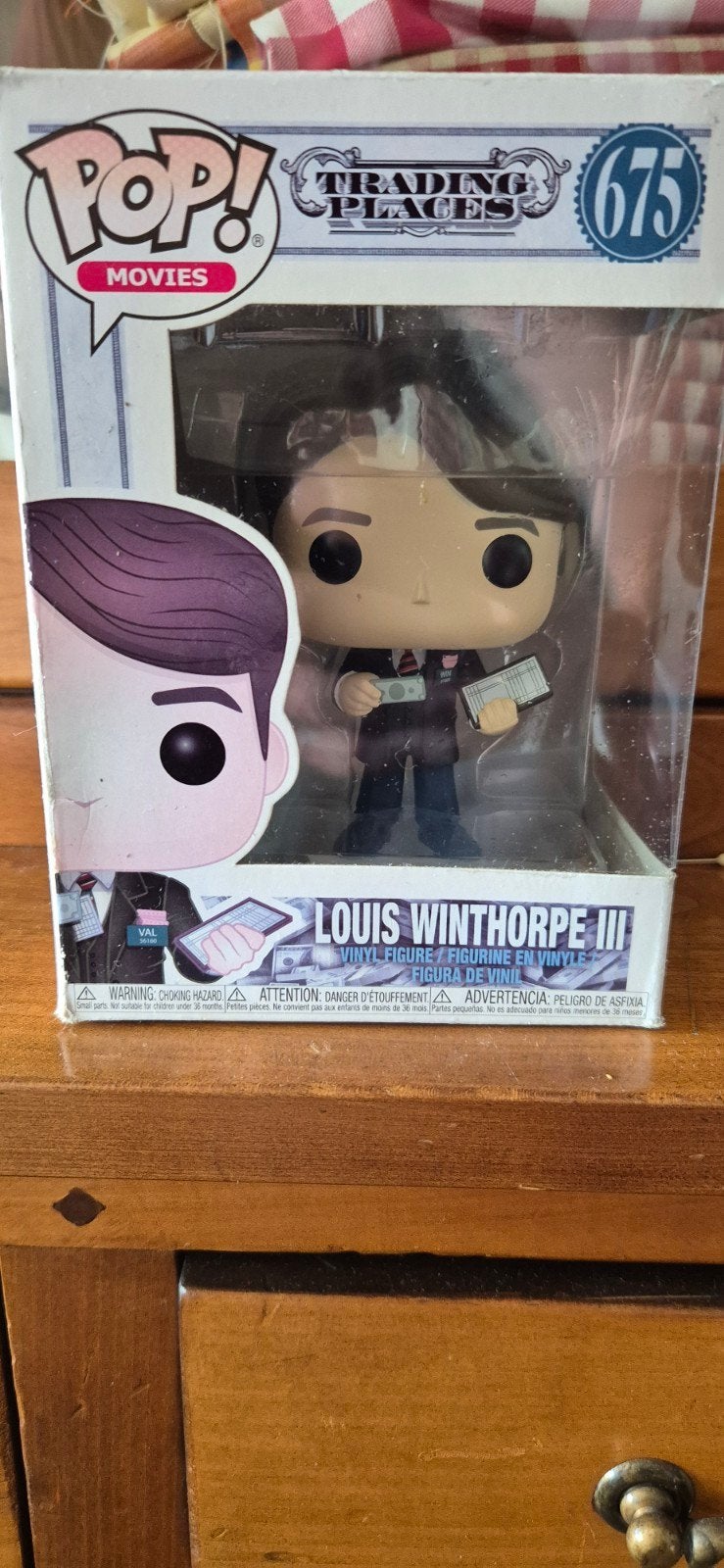 Funko Pop! Movies Trading Places Louis Winthorpe III, Ophalen of Verzenden, Gebruikt