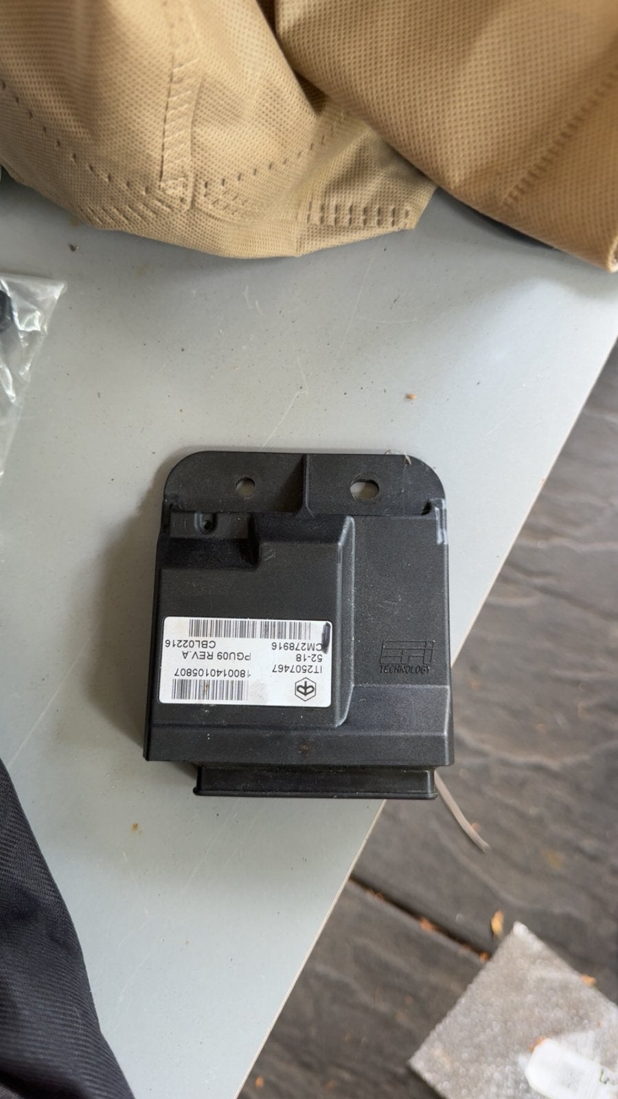 Snor ecu E4, Ophalen, Zo goed als nieuw, Overige typen, Piaggio