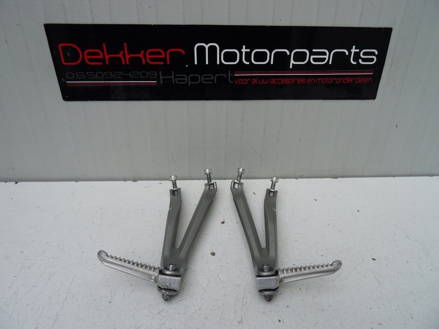 Set Duo Voetsteunen Passagier steps Yamaha YZF R1 2007-2008, Gebruikt, -, -, Ophalen of Verzenden