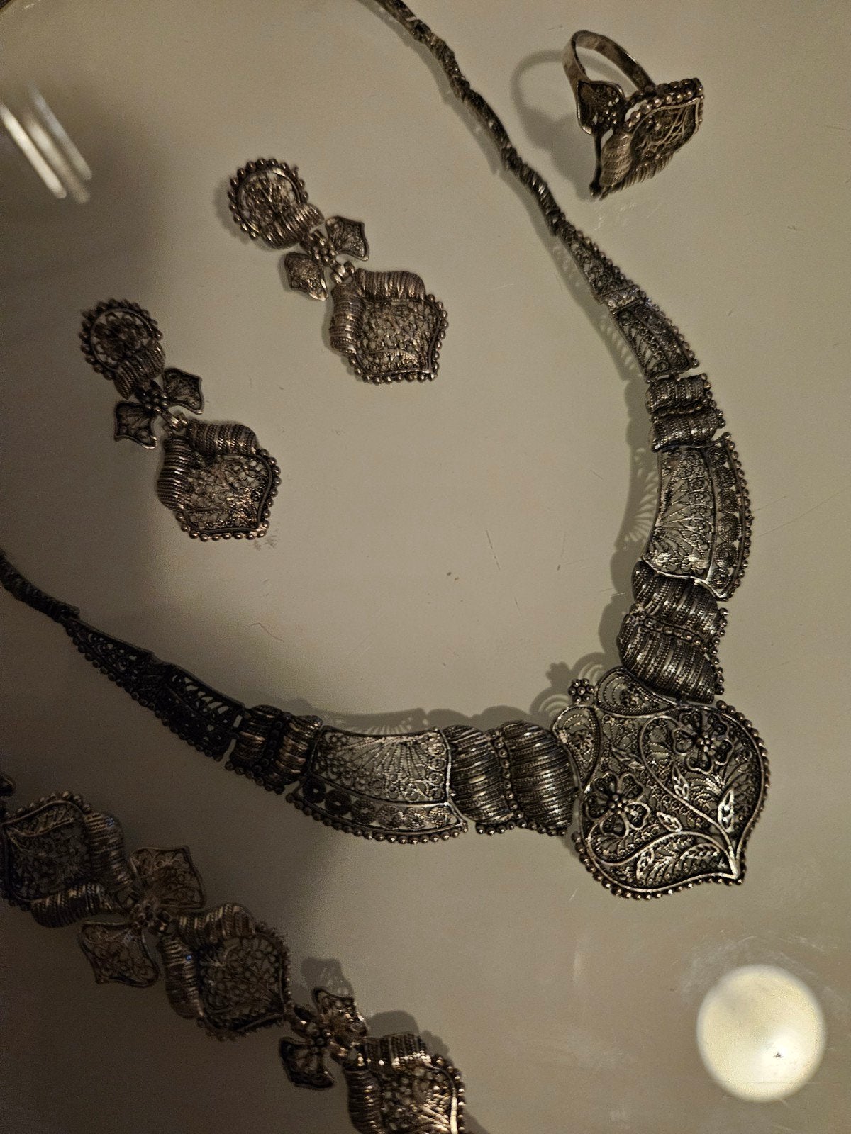 ZILVER SET, Ophalen of Verzenden, Zo goed als nieuw, Zilver, Zilver