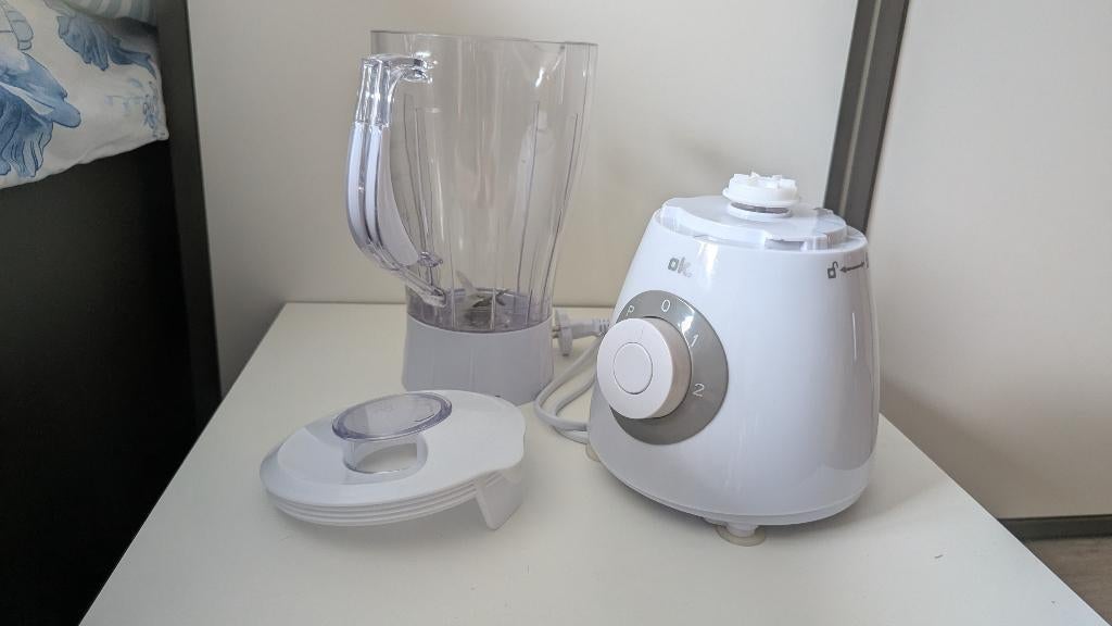 Blender OK. OMX 2210 1.5L capacity, Ophalen, Zo goed als nieuw, Blender